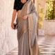 Linen Silk Saree
