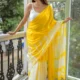 Dyed Matching Saree